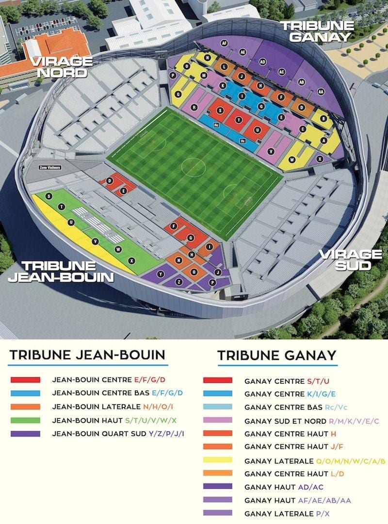 bản đồ của Marseille sân bóng đá