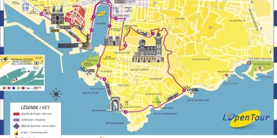 Marseille humvee tuyến xe buýt bản đồ