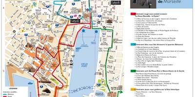 Marseille bản đồ du lịch pdf