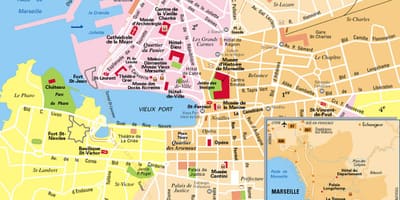 Cảng, Marseille bản đồ