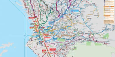 Marseille vận chuyển bản đồ