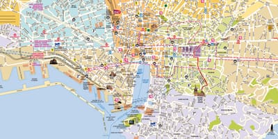 Bản đồ của Marseille ngoại ô